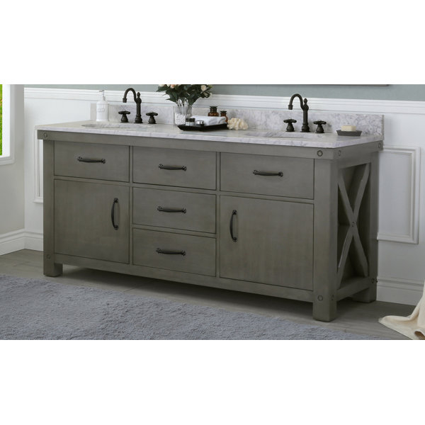 Williston Cleora 72" Double Bathroom Vanity Set & Reviews Wayfair